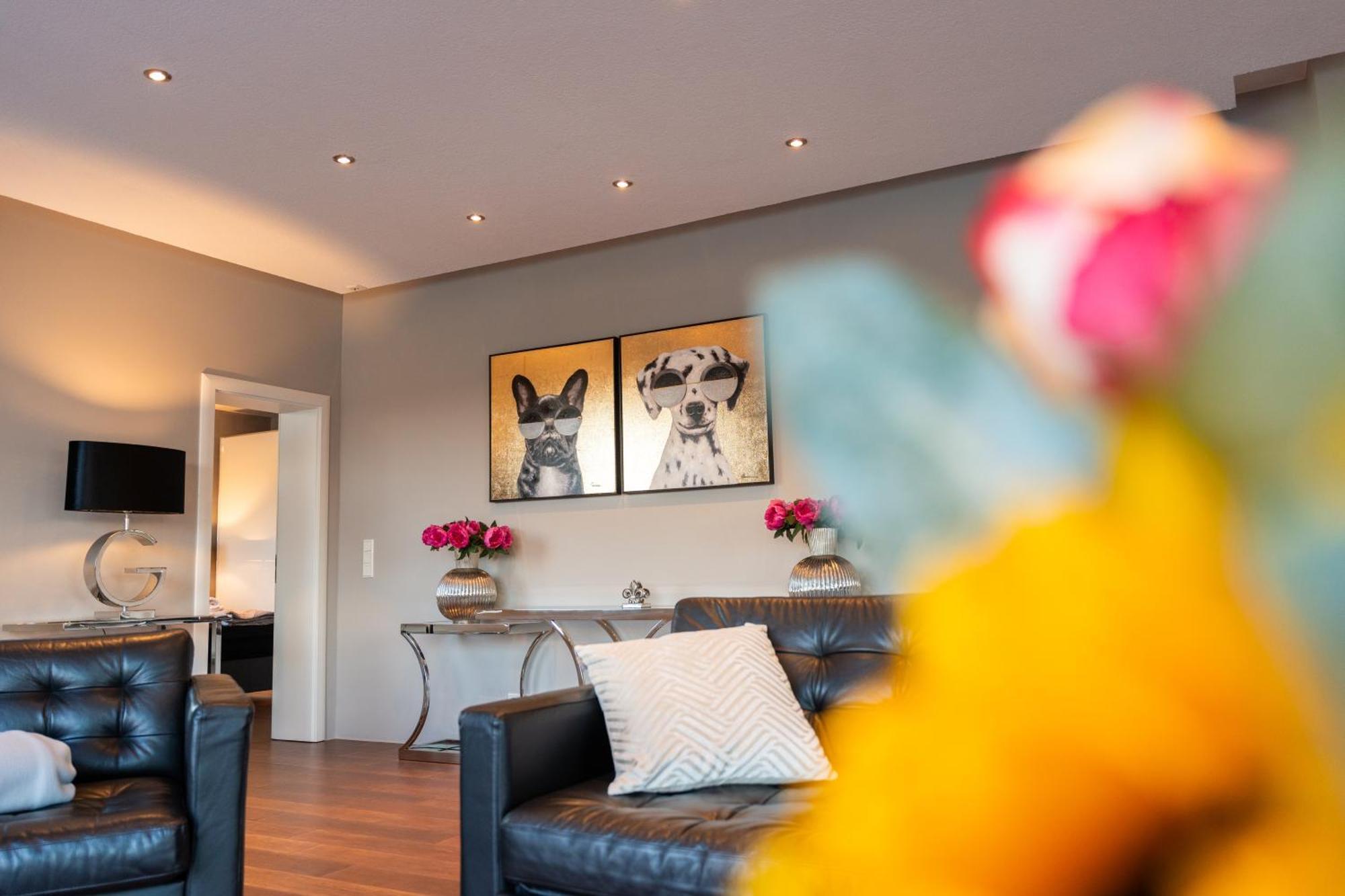 Penthouse Wohnung Mit Schoenem Moselblick In Metternich Кобленц Экстерьер фото
